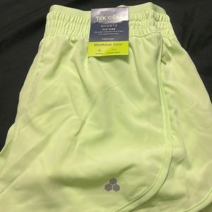 TEK GEAR womens work out shorts M NWT